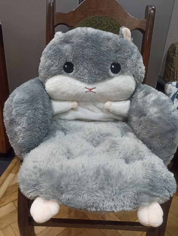 Подушка на стул Хомяк