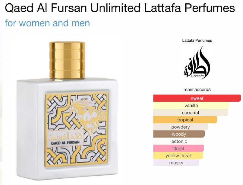 Духи Lattafa Qaed Al Fursan 100 мл 3