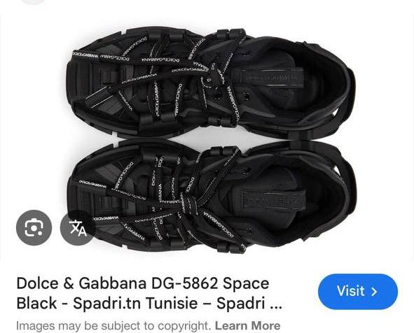 Balenciaga Triple S Sneakers, Dolce & Gabbana DG-5862 3