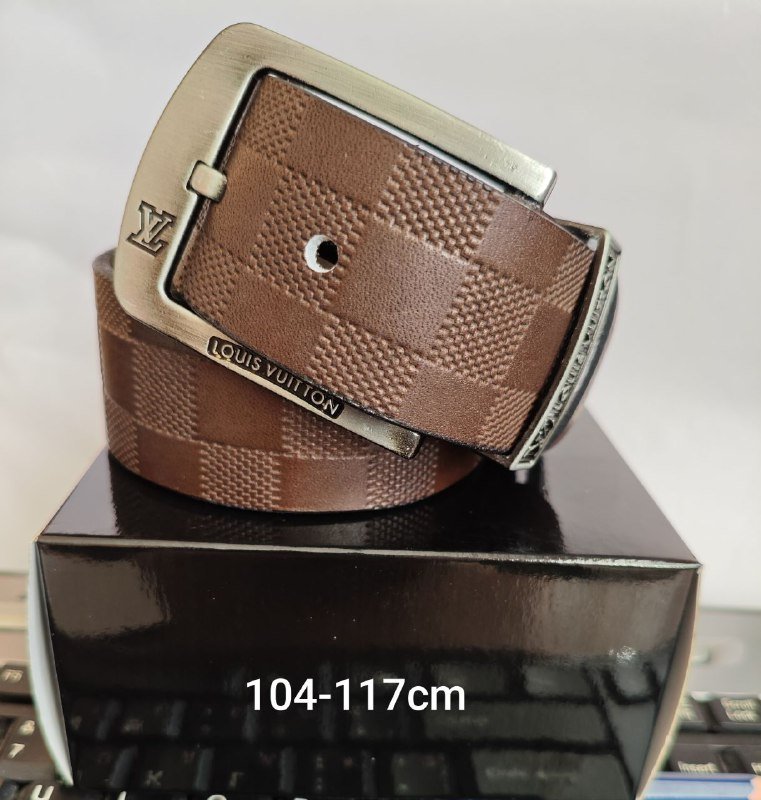 Ремни кожаные мужские Hugo Boss, Gucci, Louis Vuitton 3