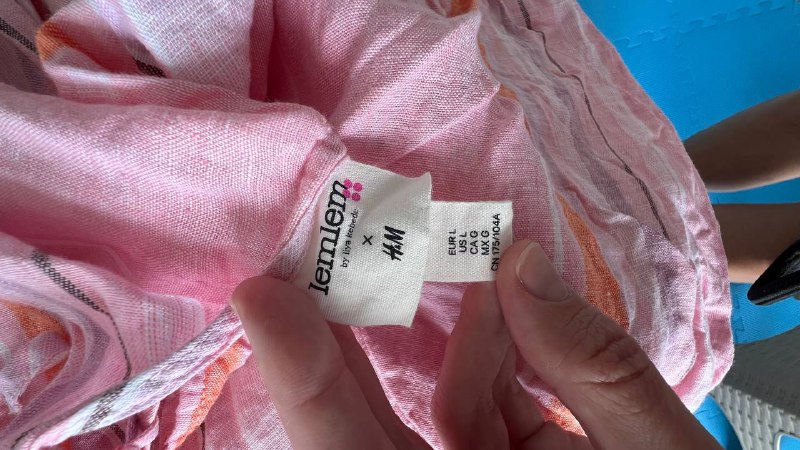 Платье H&M лимитка коллаб с дизайнером Lemlem L размер 3