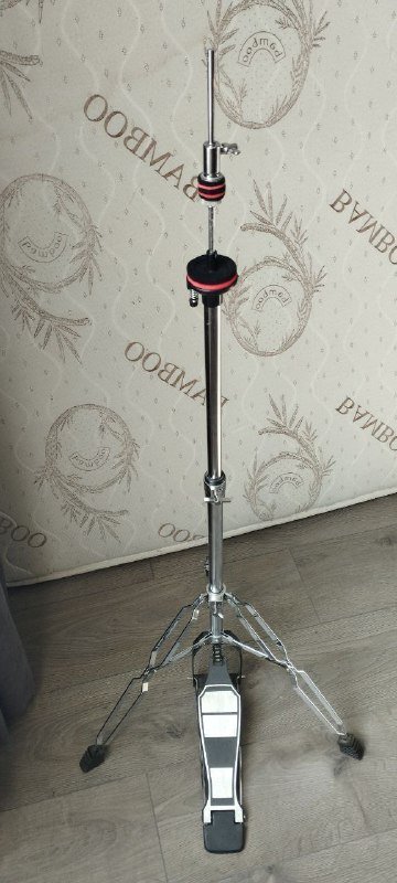 Hi hat Pearl 14 латунь, стойка хай хет с замком 2