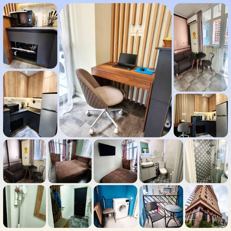 Квартира 1+1 в новостройке в Батуми