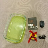 Форма для запекания, книга, автомобильная зарядка, мышь, USB-C провода, капучинатор 1