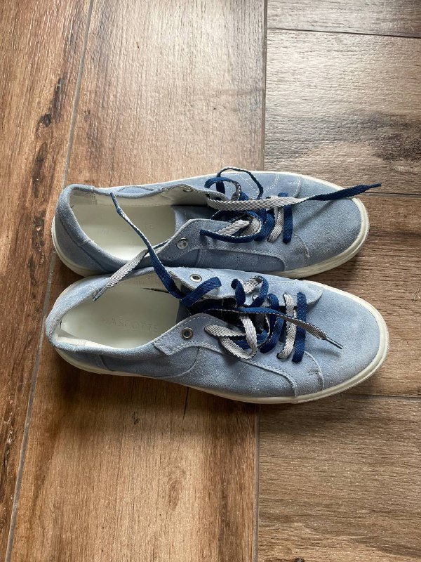 Небесно-голубые кеды Mascotte 40 размер 2