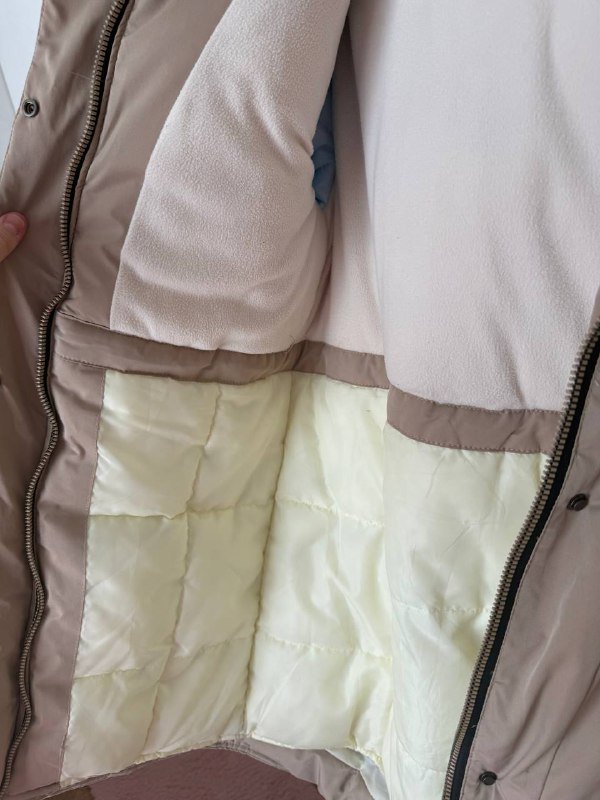 Новый пуховик парка размер S 150-160 см 6