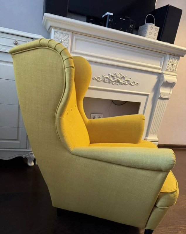 2 кресла желтые новые 4