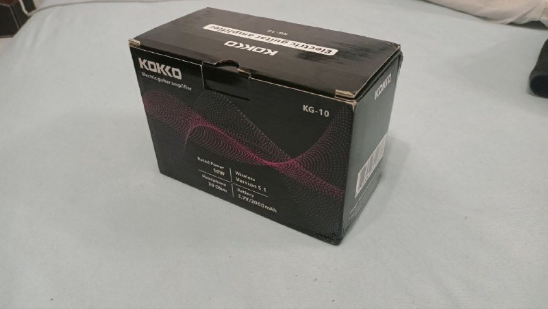 Мини гитарный усилитель KG-10, тренажёр для пальцев гитары 4