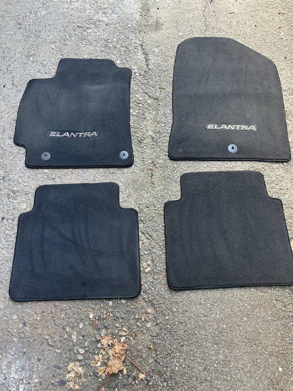 Оригинальные коврики на Элантра