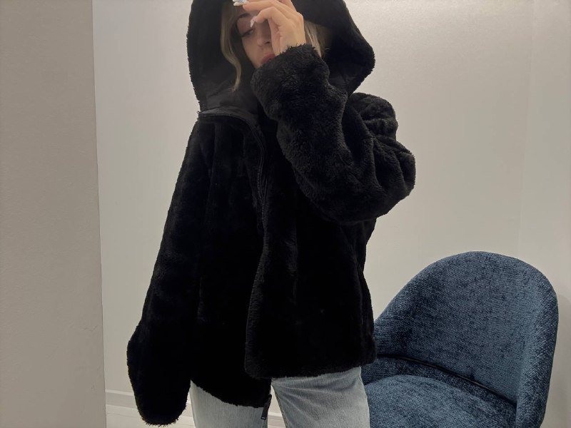 Двухсторонняя шуба Oysho размер M 3