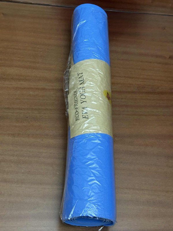 Противоскользящий спортивный коврик для йоги и фитнеса 3 мм