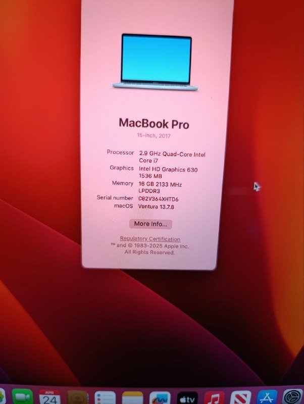 MacBook Pro 15-inch 2017 3