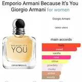 Armani Because It’s You парфюм 3