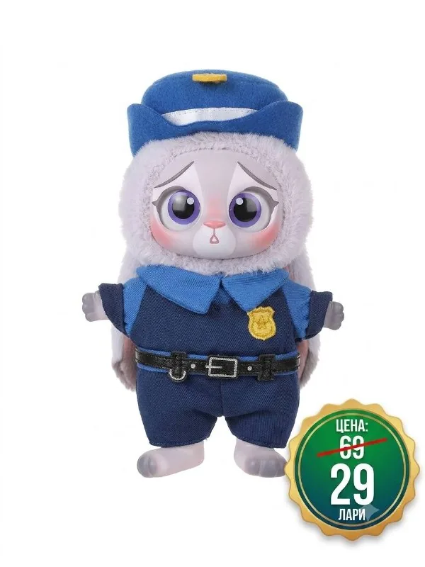 Коллекционные игрушки-подвески Zootopia Blind Box, Джуди Хоппс, Мисс Барашкис 1