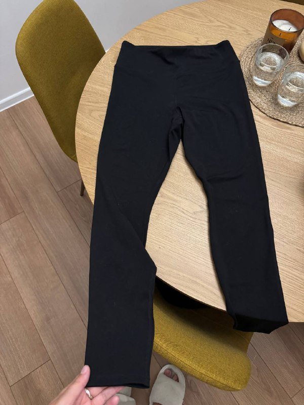 Штаны на резинке, джинсы бежевые, светло голубые, синие клеш, леггинсы для спорта 5