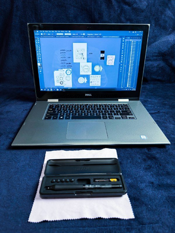 Dell 2-1 laptop with pencil 2