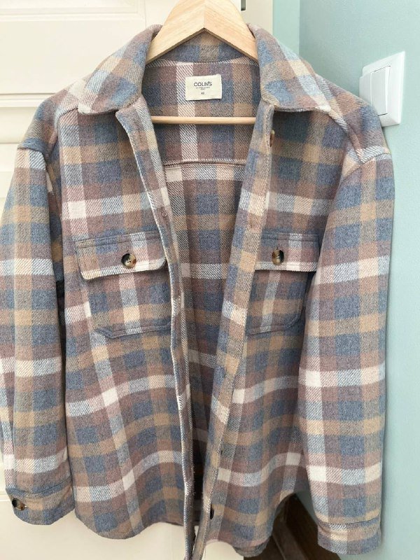 Водолазка, женский плащ Benetton, пальто Colin’s 44 размер 2