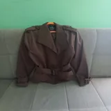 Коричневая куртка Pull&Bear 6