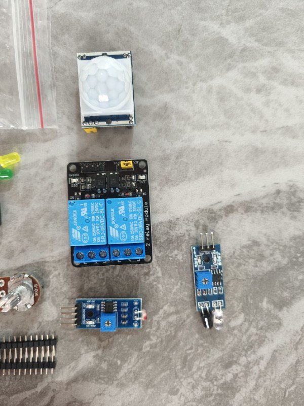 Набор для электроники и микроконтроллеров ESP32, датчики, моторы, мультиметр, паяльник 3