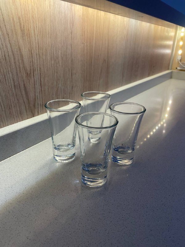 Стопки 4 штуки