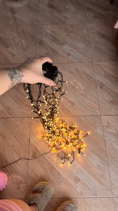 герлянда разноцветная 10 метров