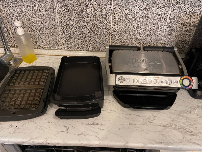 Tefal Optigrill, кухонный комбайн Bosch, соковыжималка, блендер Kenwood, мясорубка, фритюр