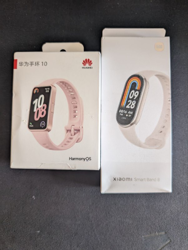 Huawei Band 10, Xiaomi Smart Band 8