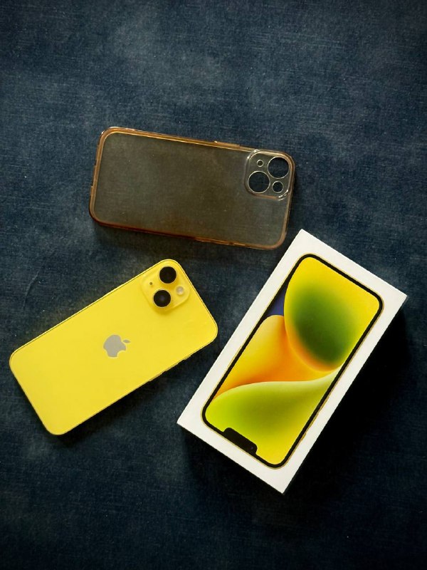 Желтый iPhone 14 128Gb, отличное состояние 2