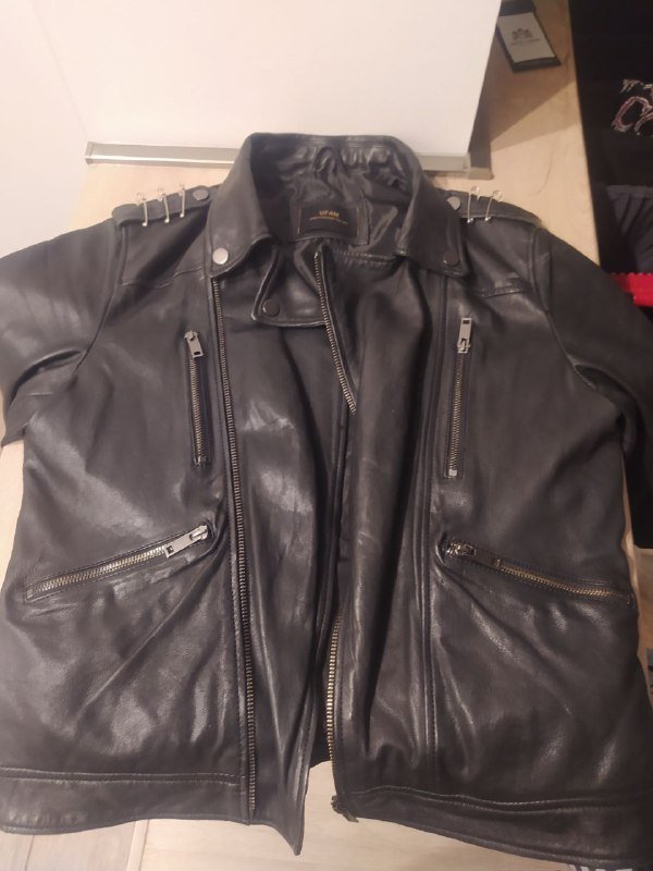 Кожаная куртка мужская