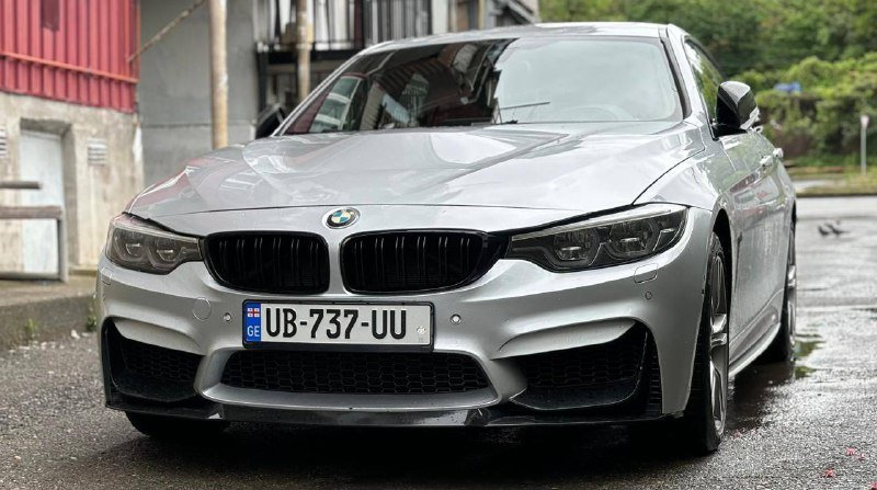 BMW 430i, белый, автомобиль 4