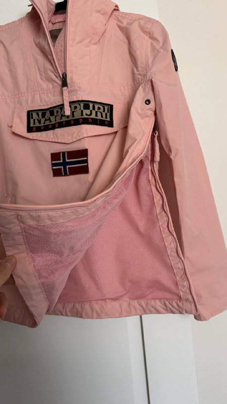 Анорак женский Napapijri розовый размер S 3
