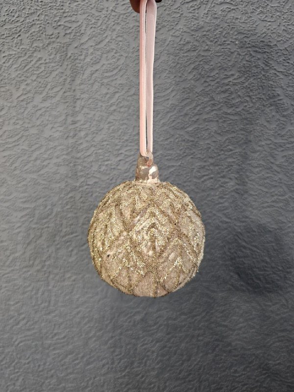 Ёлочные шары, украшения и заснеженная ёлка 80 см 4