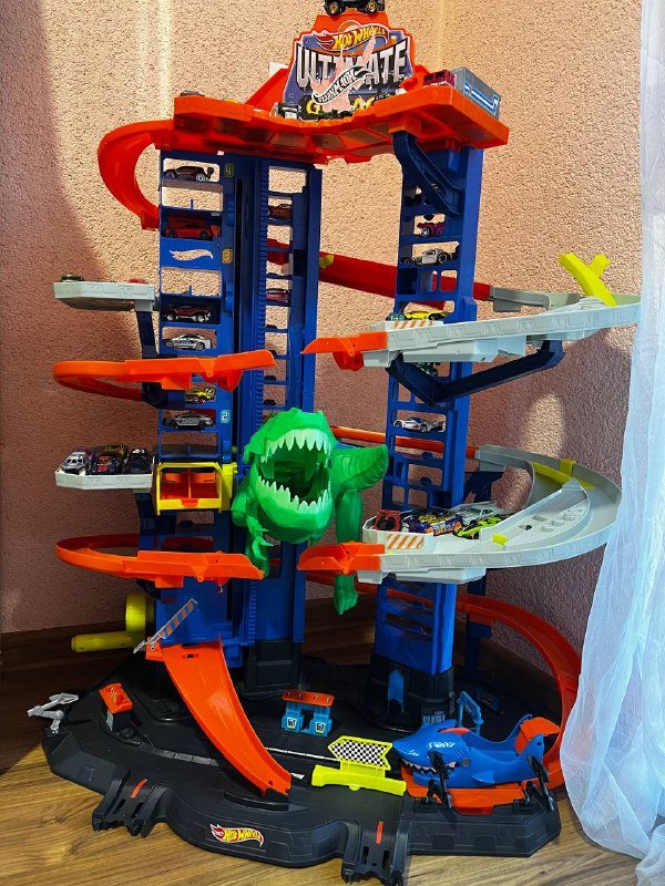 Хотвилс гараж, 10 машин хотвилс комплект