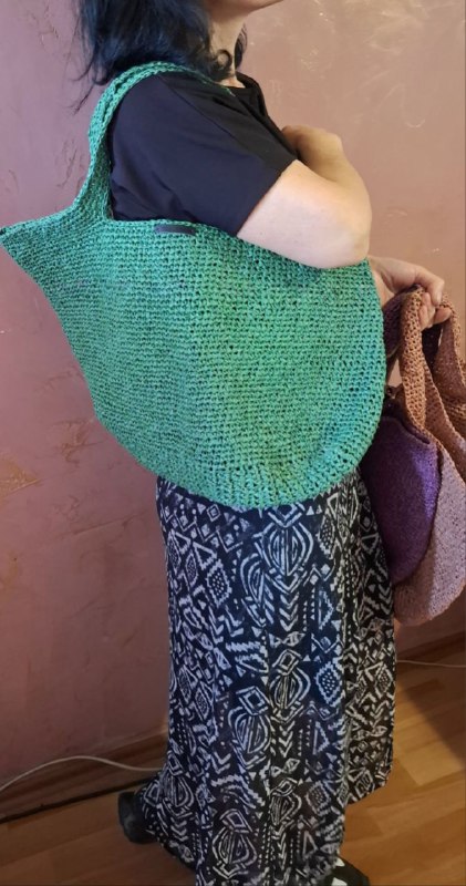 Handmade crochet bags 5