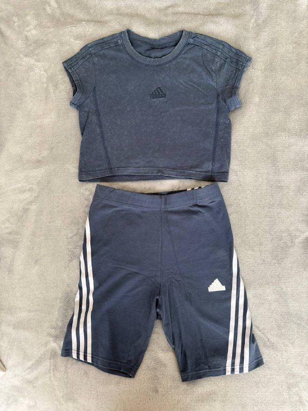 Спортивный комплект adidas, платье, шорты, штаны 2