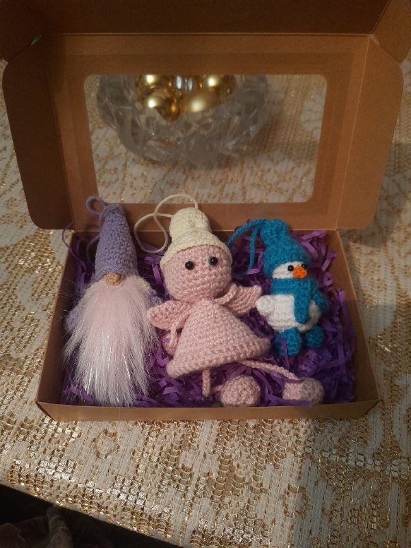 Кепка женская, Рубашка мужская XXL, Наборы новогодних игрушек 3