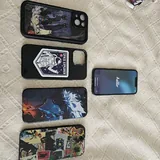 iPhone 13 mini, 4 чехла, зарядка 6