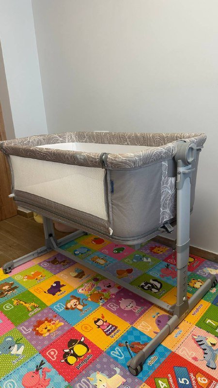 Приставная детская кроватка 2