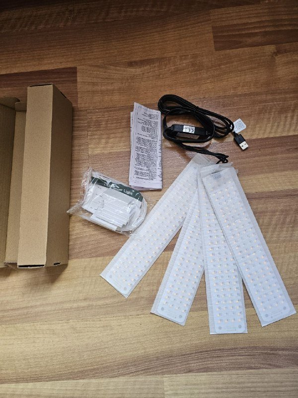 Лампа для выращивания комнатных растений полный спектр 160 LED