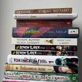 Книги, пазлы, бисер, пряжа, LEGO цветы, мышка, маркеры 5