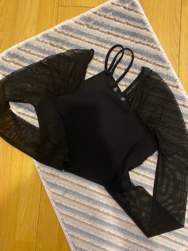 Черный топ водолазка Missquided S/M 3