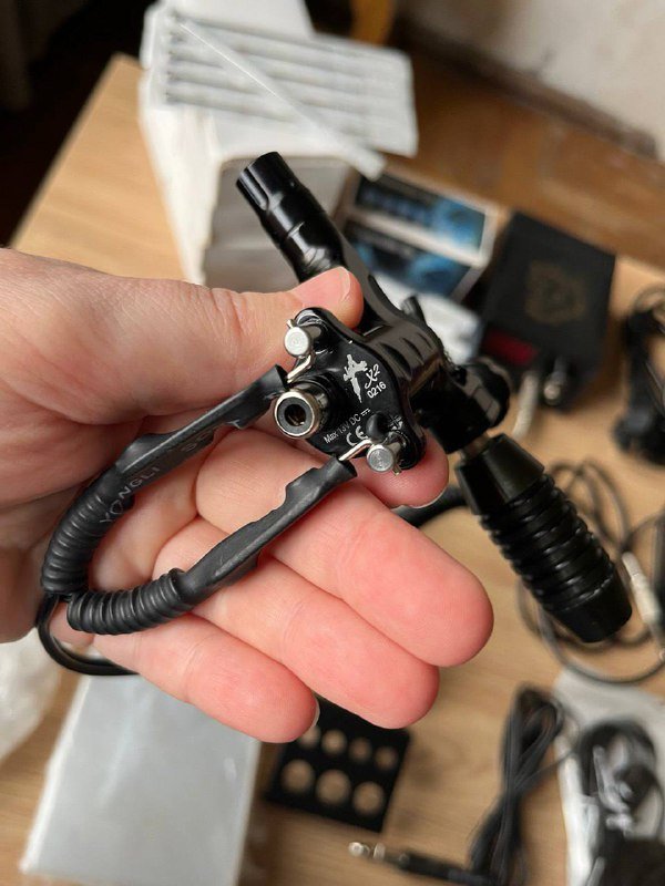 Dragonfly X2 роторная тату-машинка с оборудованием 6