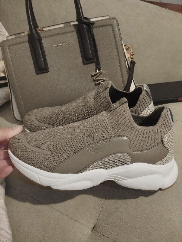 Женские кроссовки Michael Kors с сумкой 2