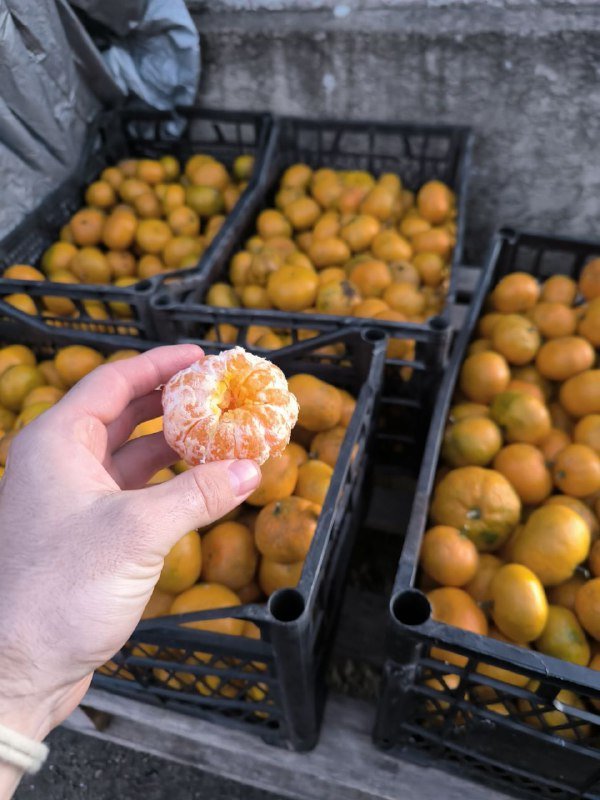 Мандарины 15 кг ящик