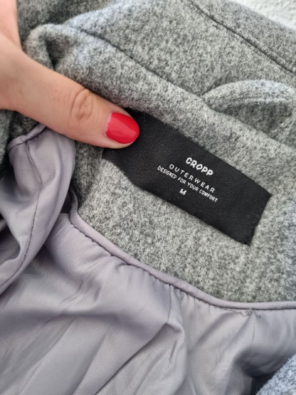 базовое пальто CROPP размер S M 4