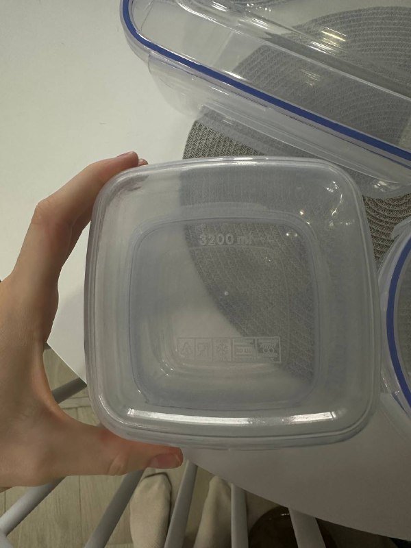 Набор герметичных контейнеров 4л, 3,2л, 2,1л 7