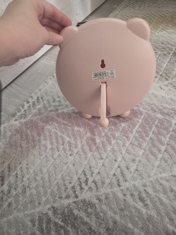 Зеркало с подставкой в форме медвежьей головы 3