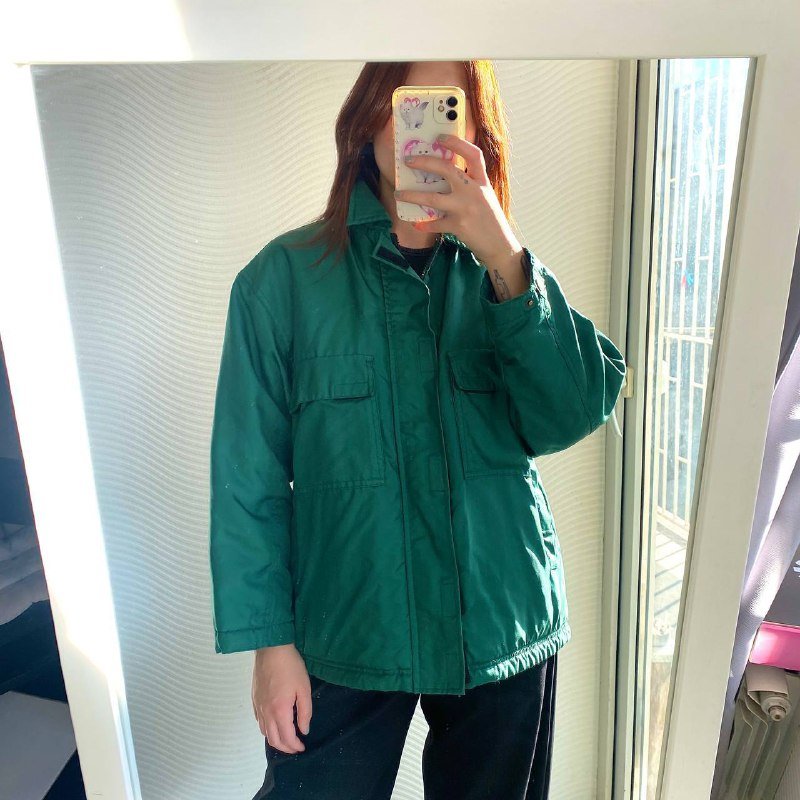 Теплая куртка с подкладкой, размер M 3