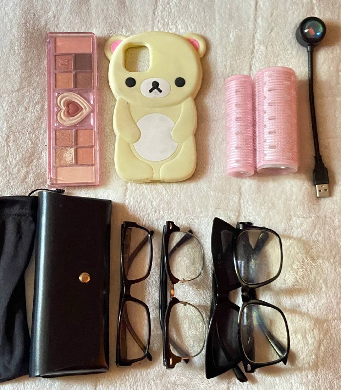 Проигрыватель, плюшевые игрушки, косметика, аксессуары, раствор для линз 3