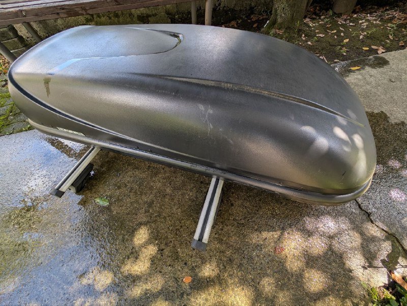 Автобокс с рейлингами